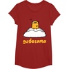 image:imageGudetama Nerd Glasses Tee Shirt TShirtCranberry Red