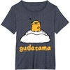 image:imageGudetama Nerd Glasses Tee Shirt TShirtHeather Blue