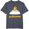 image:imageGudetama Nerd Glasses Tee Shirt TShirtHeather Blue