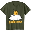 image:imageGudetama Nerd Glasses Tee Shirt TShirtOlive Green