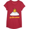 image:imageGudetama Nerd Glasses Tee Shirt TShirtRed Heather