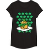 image:imageGudetama St Patricks Day Clover Tee Shirt TShirtBlack