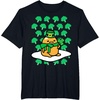image:imageGudetama St Patricks Day Clover Tee Shirt TShirtBlack