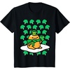 image:imageGudetama St Patricks Day Clover Tee Shirt TShirtBlack