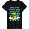 image:imageGudetama St Patricks Day Clover Tee Shirt TShirtBlack