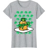 image:imageGudetama St Patricks Day Clover Tee Shirt TShirtHeather Grey