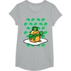 image:imageGudetama St Patricks Day Clover Tee Shirt TShirtHeather Grey