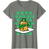 image:imageGudetama St Patricks Day Clover Tee Shirt TShirtOlive Heather