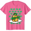 image:imageGudetama St Patricks Day Clover Tee Shirt TShirtPink Heather
