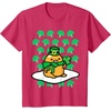 image:imageGudetama St Patricks Day Clover Tee Shirt TShirtRed Heather