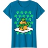 image:imageGudetama St Patricks Day Clover Tee Shirt TShirtSapphire Blue