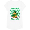 image:imageGudetama St Patricks Day Clover Tee Shirt TShirtWhite