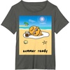 image:imageGudetama Summer Ready Body Tee Shirt TShirtAsphalt Grey