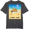 image:imageGudetama Summer Ready Body Tee Shirt TShirtDark Heather Grey