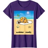 image:imageGudetama Summer Ready Body Tee Shirt TShirtPurple