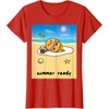 image:imageGudetama Summer Ready Body Tee Shirt TShirtRed