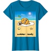 image:imageGudetama Summer Ready Body Tee Shirt TShirtSapphire Blue