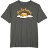 image:imageGudetama The Lazy Egg Logo Tee Shirt TShirtAsphalt Grey