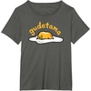 image:imageGudetama The Lazy Egg Logo Tee Shirt TShirtAsphalt Grey