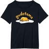image:imageGudetama The Lazy Egg Logo Tee Shirt TShirtBlack