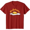 image:imageGudetama The Lazy Egg Logo Tee Shirt TShirtCranberry Red