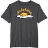 image:imageGudetama The Lazy Egg Logo Tee Shirt TShirtDark Heather Grey