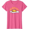 image:imageGudetama The Lazy Egg Logo Tee Shirt TShirtPink Heather