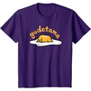 image:imageGudetama The Lazy Egg Logo Tee Shirt TShirtPurple