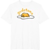 image:imageGudetama The Lazy Egg Logo Tee Shirt TShirtWhite