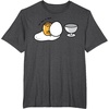 image:imageGudetama Too Lazy to Dunk Basketball TShirtDark Heather Grey