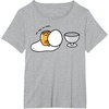 image:imageGudetama Too Lazy to Dunk Basketball TShirtHeather Grey