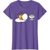 image:imageGudetama Too Lazy to Dunk Basketball TShirtPurple Heather