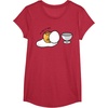 image:imageGudetama Too Lazy to Dunk Basketball TShirtRed Heather