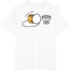 image:imageGudetama Too Lazy to Dunk Basketball TShirtWhite