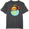 image:imageGudetama Zodiac Scorpio Tee Shirt TShirtDark Heather Grey