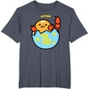image:imageGudetama Zodiac Scorpio Tee Shirt TShirtHeather Blue