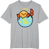 image:imageGudetama Zodiac Scorpio Tee Shirt TShirtHeather Grey