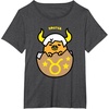 image:imageGudetama Zodiac Taurus Tee Shirt TShirtDark Heather Grey