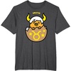 image:imageGudetama Zodiac Taurus Tee Shirt TShirtDark Heather Grey
