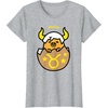 image:imageGudetama Zodiac Taurus Tee Shirt TShirtHeather Grey