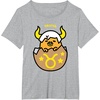 image:imageGudetama Zodiac Taurus Tee Shirt TShirtHeather Grey