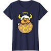 image:imageGudetama Zodiac Taurus Tee Shirt TShirtNavy Blue