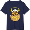 image:imageGudetama Zodiac Taurus Tee Shirt TShirtNavy Blue