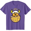 image:imageGudetama Zodiac Taurus Tee Shirt TShirtPurple Heather