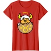 image:imageGudetama Zodiac Taurus Tee Shirt TShirtRed