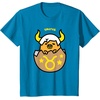 image:imageGudetama Zodiac Taurus Tee Shirt TShirtSapphire Blue