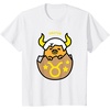 image:imageGudetama Zodiac Taurus Tee Shirt TShirtWhite