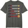 image:imageGuitar Rage Meter Tee Shirt TShirtAsphalt Grey