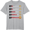 image:imageGuitar Rage Meter Tee Shirt TShirtHeather Grey
