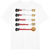 image:imageGuitar Rage Meter Tee Shirt TShirtWhite